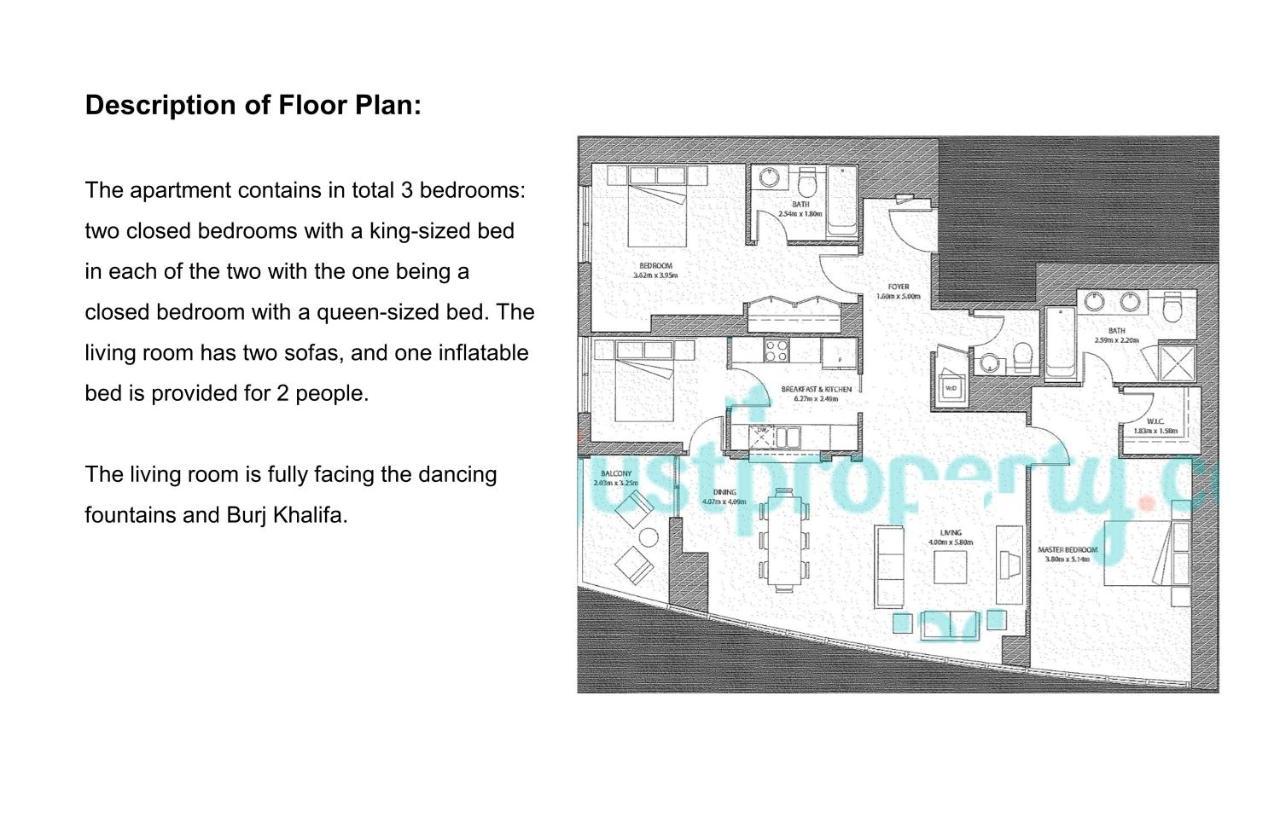 Elite Royal Apartment - Full Burj Khalifa&Fountain View - Premium Dubai Exterior foto