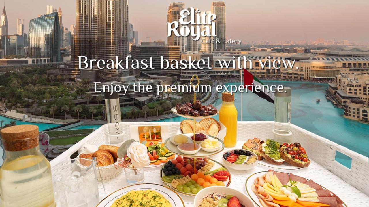 Elite Royal Apartment - Full Burj Khalifa&Fountain View - Premium Dubai Exterior foto